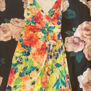 Multicolored summer dress